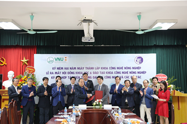 Lễ ký kết hợp tác với Viện Môi trường nông nghiệp